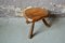 Carved Tripod Stool, 1960s 5