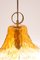Murano Glass Hanging Lamp from Mazzega, 1970s 8
