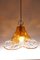 Murano Glass Hanging Lamp from Mazzega, 1970s, Image 4