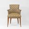 Art Deco Upholstered Maple Armchair in the style of Hille, 1930s 1
