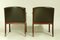 Leather Lounge Chairs by Ole Wanscher for Poul Jeppesens Furniture Factory, 1950s, Set of 2 9