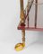 Lacquered Red Parchment Vellum and Gilt Metal Drinks Trolley by Aldo Tura for Tura Milano, 1950s 13