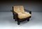 Lounge Chairs in Softwood and Leather, France, 1960s, Set of 2 23