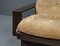 Lounge Chairs in Softwood and Leather, France, 1960s, Set of 2, Image 46
