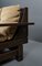 Sillones de madera blanda y cuero, Francia, años 60. Juego de 2, Imagen 40