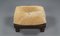 Lounge Stool in Softwood and Leather, France, 1960s, Image 18
