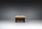 Lounge Stool in Softwood and Leather, France, 1960s, Image 6