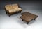 Lounge Coffee Table in Softwood, France, 1960s, Image 13