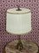 Lámpara de mesa vintage de latón, Imagen 5