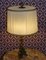 Lámpara de mesa vintage de latón, Imagen 2