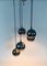 Golden Cascade 5-Ball Ceiling Lamp, Italy, 1980s, Image 4