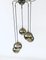 Golden Cascade 5-Ball Ceiling Lamp, Italy, 1980s, Image 17