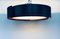Postmodern Round Bentwood and Marble Pendant Lamp, 1980s, Image 14