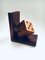 Arts & Crafts Wooden Dice Bookends, Belgium, 1920s, Set of 2 7