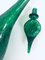 Quilted Empoli Glass Decanter with Stopper, Italy, 1960s 6