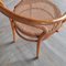 No. 209 Armchair in Blonde Bentwood and Rattan from Ligna, 1970s 8