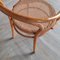 No. 209 Armchair in Blonde Bentwood and Rattan from Ligna, 1970s, Image 8