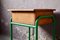 School Desk in Steel and Wood, 1950s 5