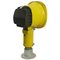Airport Runway Sconce in Yellow Metal and Glass 9