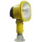 Airport Runway Sconce in Yellow Metal and Glass 6