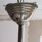 Lámpara colgante pequeña de vidrio tallado, años 60, Imagen 13
