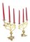 Candelabri da altare, fine XIX secolo, set di 2, Immagine 5