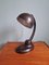 Bauhaus Desk Lamp in Brown Bakelite by Eric Kirkman Cole, 1930s 8