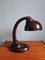 Bauhaus Desk Lamp in Brown Bakelite by Eric Kirkman Cole, 1930s 5