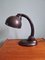 Bauhaus Desk Lamp in Brown Bakelite by Eric Kirkman Cole, 1930s 19