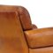 Leather Lounge Chair with Ottoman, 1970s, Set of 2 6