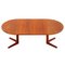 Extendable Round Dining Table in Teak from AM Møbler, 1960s 2