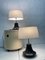 Black Marble Table Lamps, 1980s, Set of 2 7