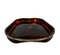 Tortoiseshell Acrylic Glass and Brass Serving Tray, 1970s, Image 3