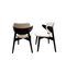 Danish Wood and Bouclé Chairs by Hans J. Wegner, 1960s, Set of 2 5