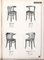 Armhairs Thonet, 1920, set di 4, Immagine 10