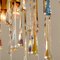 Murano Glass Crystal Teardrop Chandelier, Italy, 1950s 10