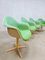 La Fonda Fiberglass Swivel Armchairs by Charles & Ray Eames for Herman Miller, 1960s, Set of 4, Image 3