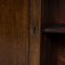 English Oak Bookcase with Open Shelving Unit, 1940s, Image 9