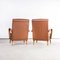 French Upholstered Bentwood Armchairs, 1960s, Set of 2 5