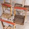 Beech Folding Chairs, 1960s, Set of 6 4