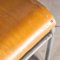 Grauer Stapelbarer Esszimmerstuhl aus Metall von Remploy, 1950er 10