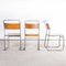 Grey Tubular Metal Stacking Dining Chair from Remploy, 1950s, Image 6