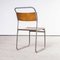 Grey Tubular Metal Stacking Dining Chair from Remploy, 1950s, Image 7