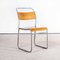 Grey Tubular Metal Stacking Dining Chair from Remploy, 1950s, Image 1