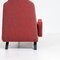 Prototype Red Scandy Lounge Chair by Fabiaan Van Severen for Indera, Image 10
