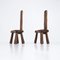 Brutalist Wabi-Sabi Chairs, 1970s, Set of 2 25