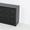 Belgian Brutalist Black Bar Cabinet, 1970s 6