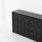 Belgian Brutalist Black Bar Cabinet, 1970s 4