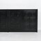 Belgian Brutalist Black Credenza, 1970s 19