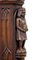 Early 20th Century Renaissance Revival Carved Oak Cupboard, 1890s, Image 7